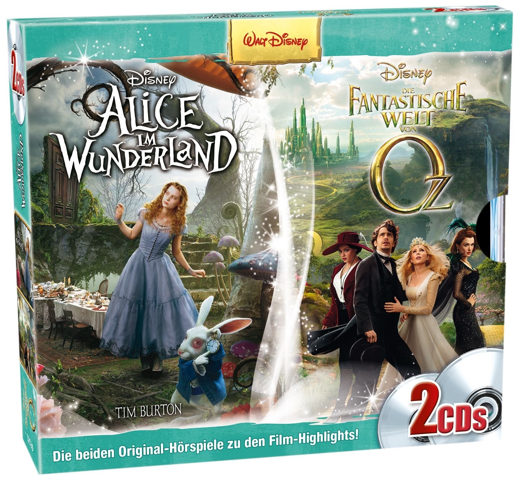 CD Box Alice im Wunderl./fantast.Welt v.Oz cd