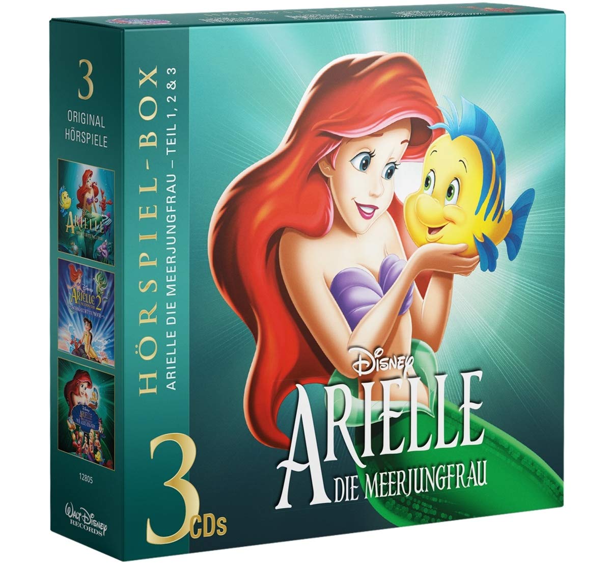 Arielle die Meerjungfrau 3-Fanbox Children & Young People