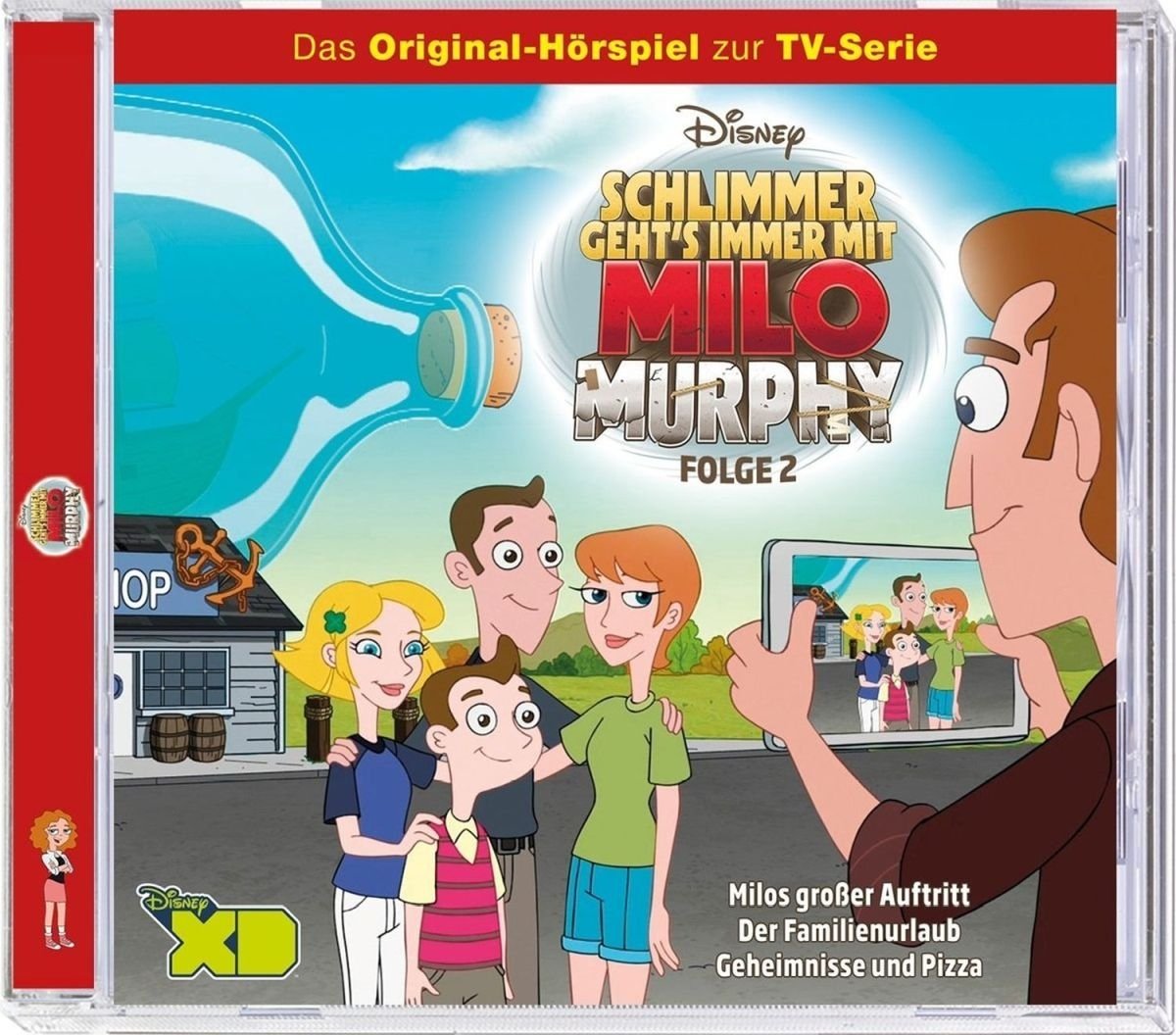 Disney - Milo Murphy 02: Milos großer Auftritt / Der Familienurlaub / Geheimnisse und Pizza Children & Young People