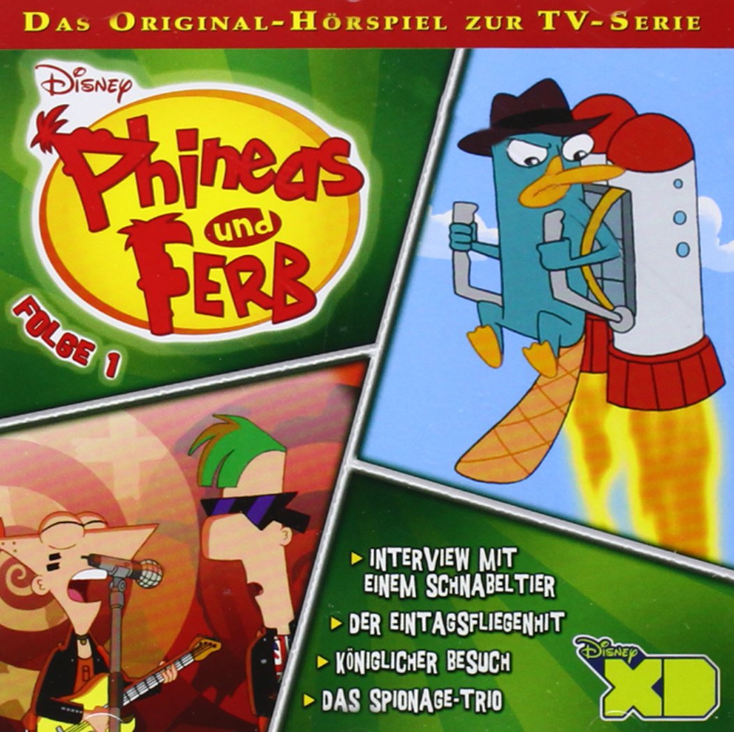 Phineas und Ferb Folge 01 cd
