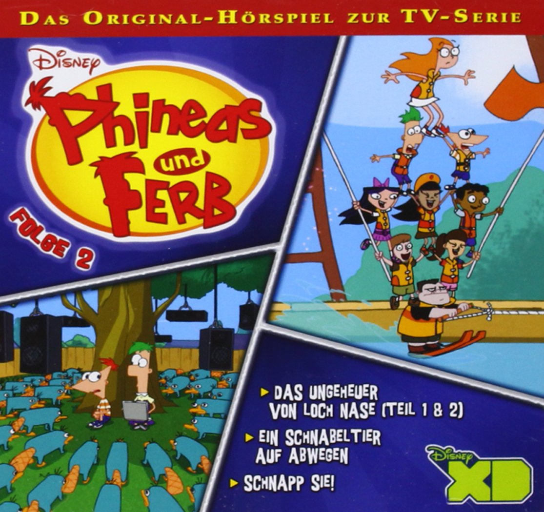 Phineas & Ferb TV Serie Folge 2 cd