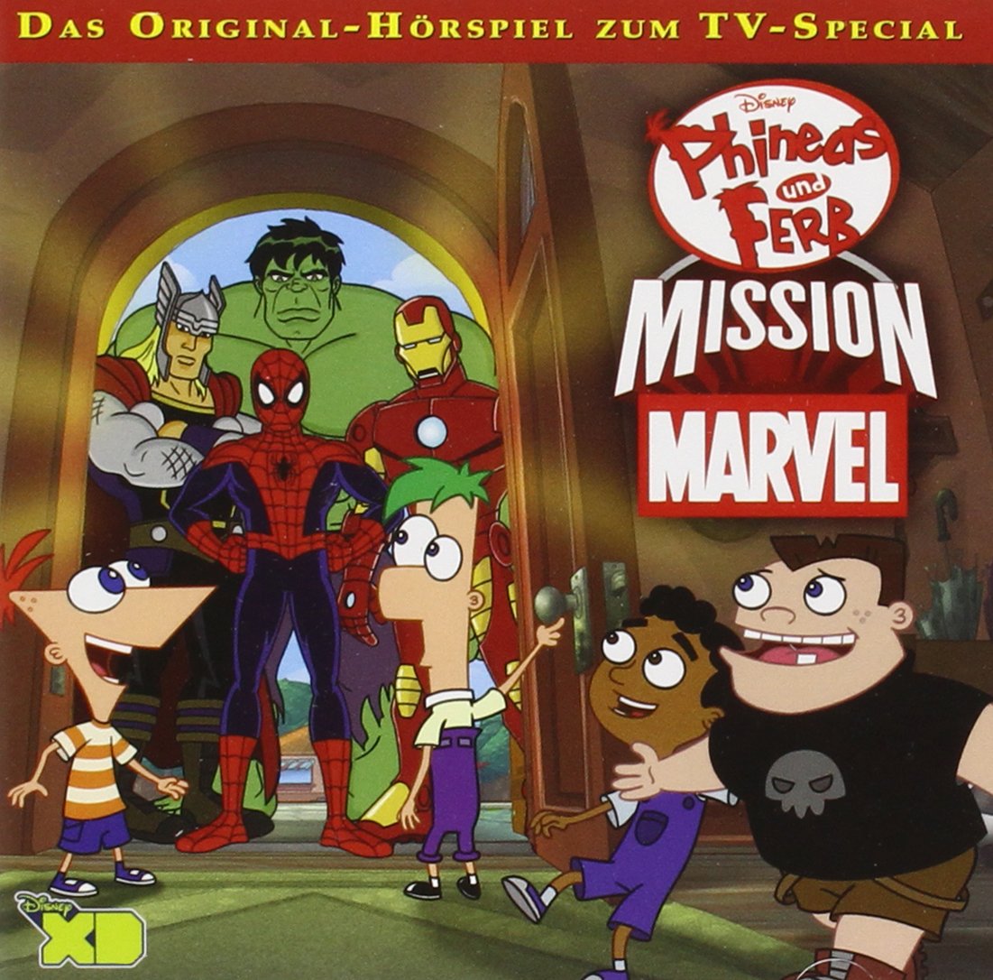 Phineas & Ferb TV Serie -Mission Marvel cd