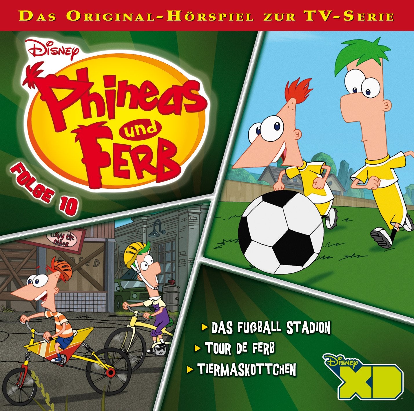 Phineas & Ferb TV Serie Folge 10 cd