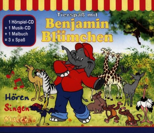 Benjamin Blümchen - Tierspaß (mit Malbuch) Music for Children