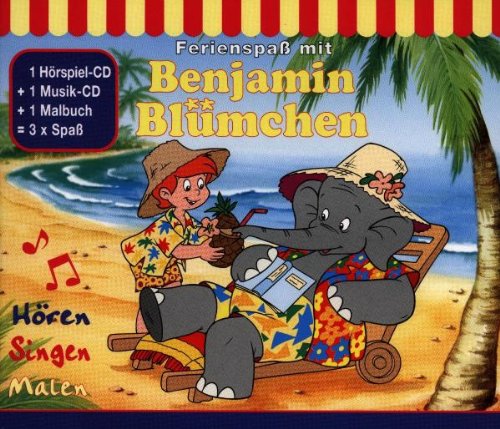 Benjamin Blümchen - Ferienspaß (mit Malbuch) Children & Young People Audio Books