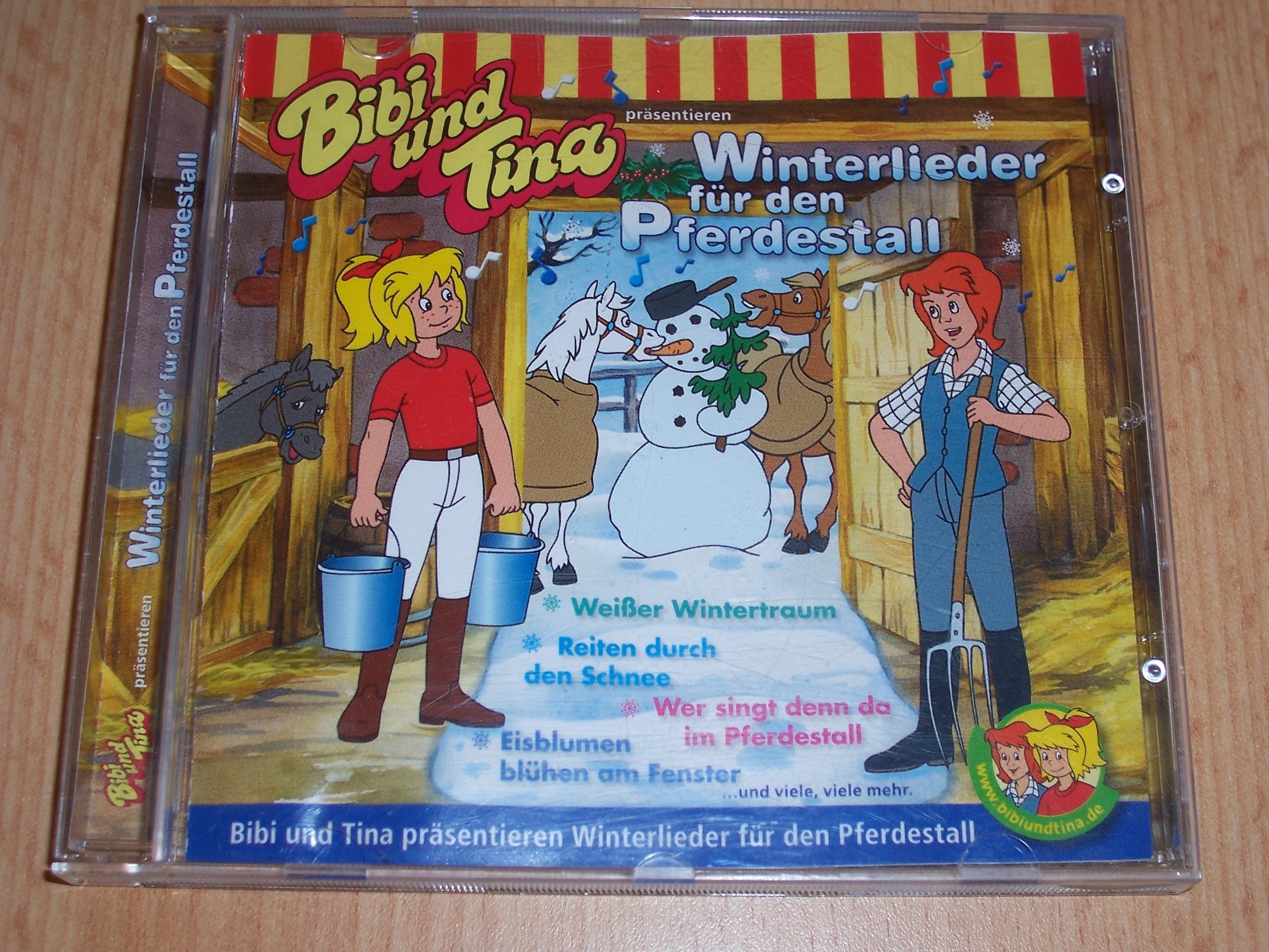 Bibi und Tina Winterlieder für den Pferdestall Non-fiction