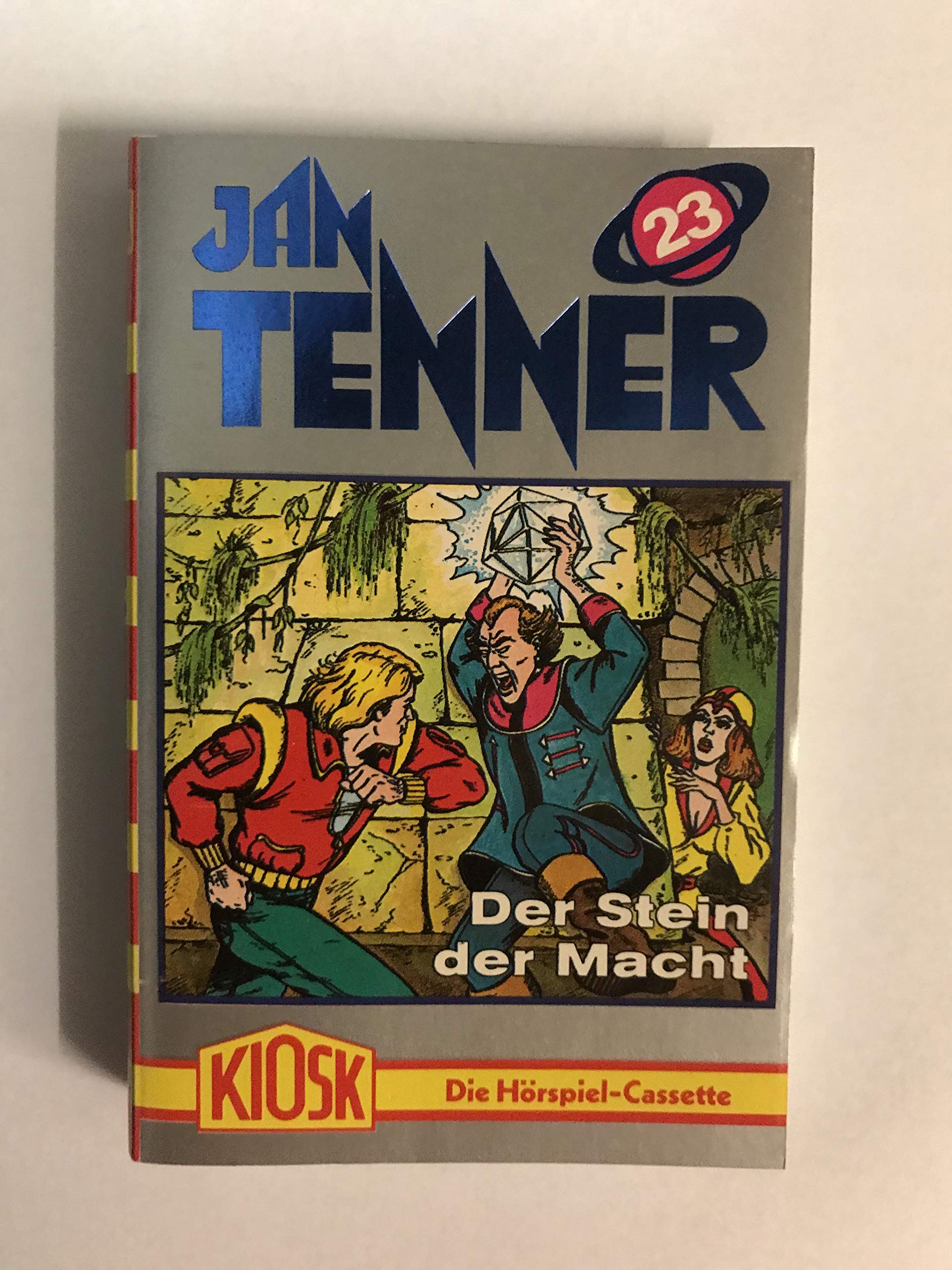 Jan Tenner Hörspiel MC Kassette 023 23 Der Stein der Macht Novels & Short Stories