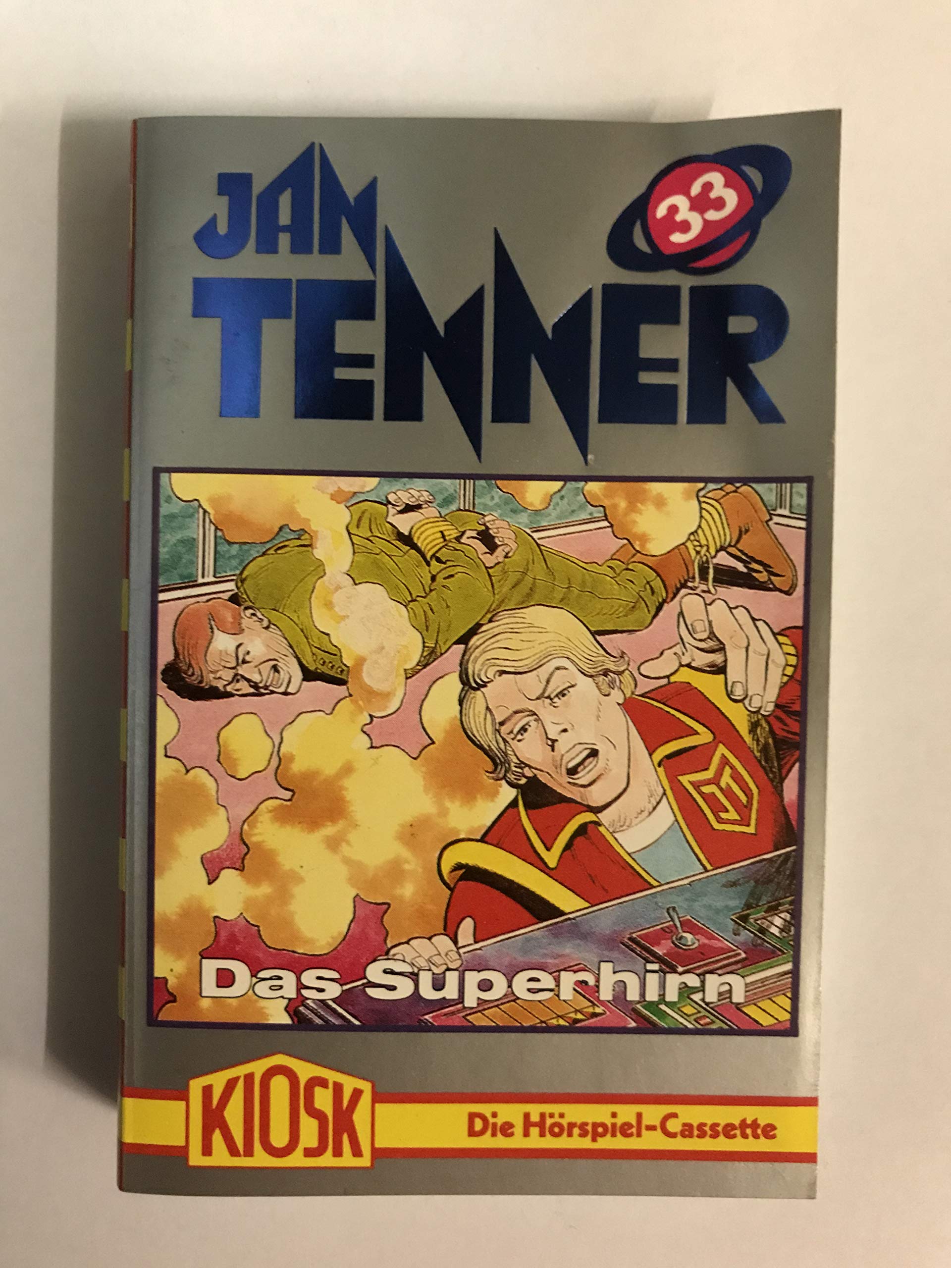 Jan Tenner Hörspiel MC Kassette 033 33 Das Superhirn book