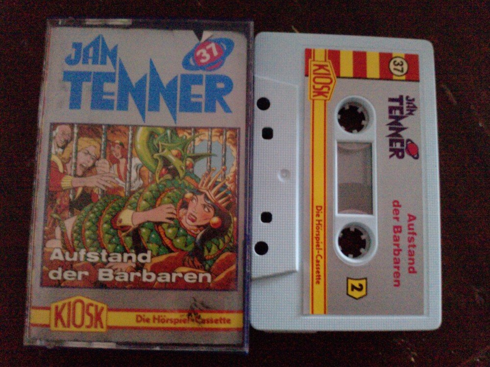 Jan Tenner Hörspiel MC Kassette 037 37 Aufstand der Barbaren Music