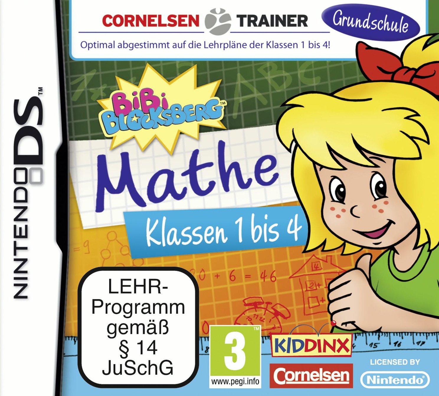 Bibi Blocksberg: Grundschule Mathe Klassen 1 - 4 - Nintendo DS