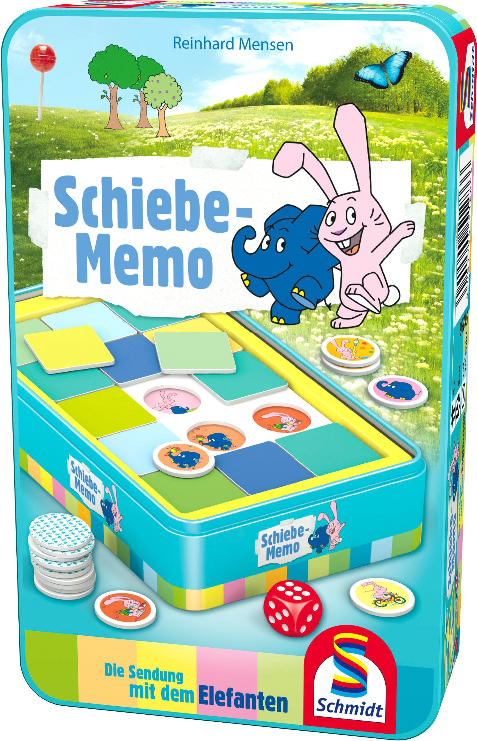 Schmidt Spiele Die Sendung mit dem Elefanten, Schiebe-Memo Music