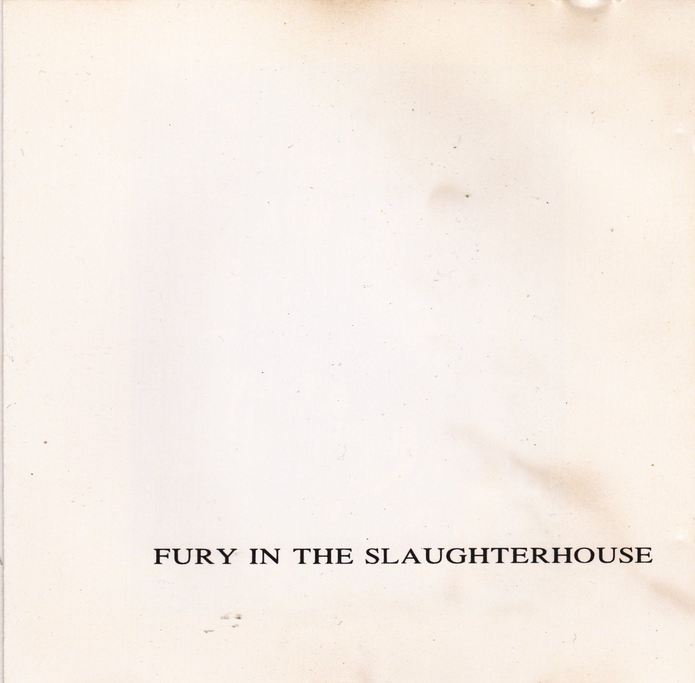 Fury in the Slaughterhouse Alternative & Indie