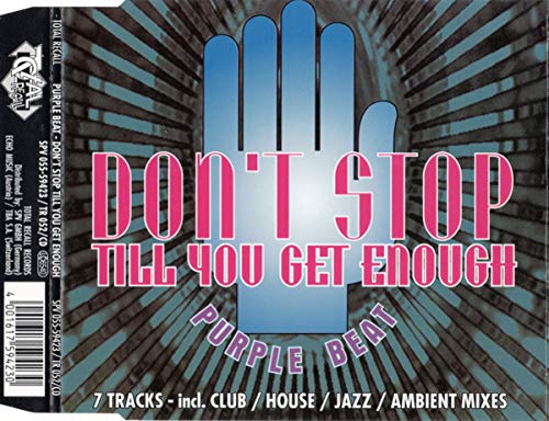 Don't stop till you get enough (7 versions, 1995, Michael Jackson-cover version) Music