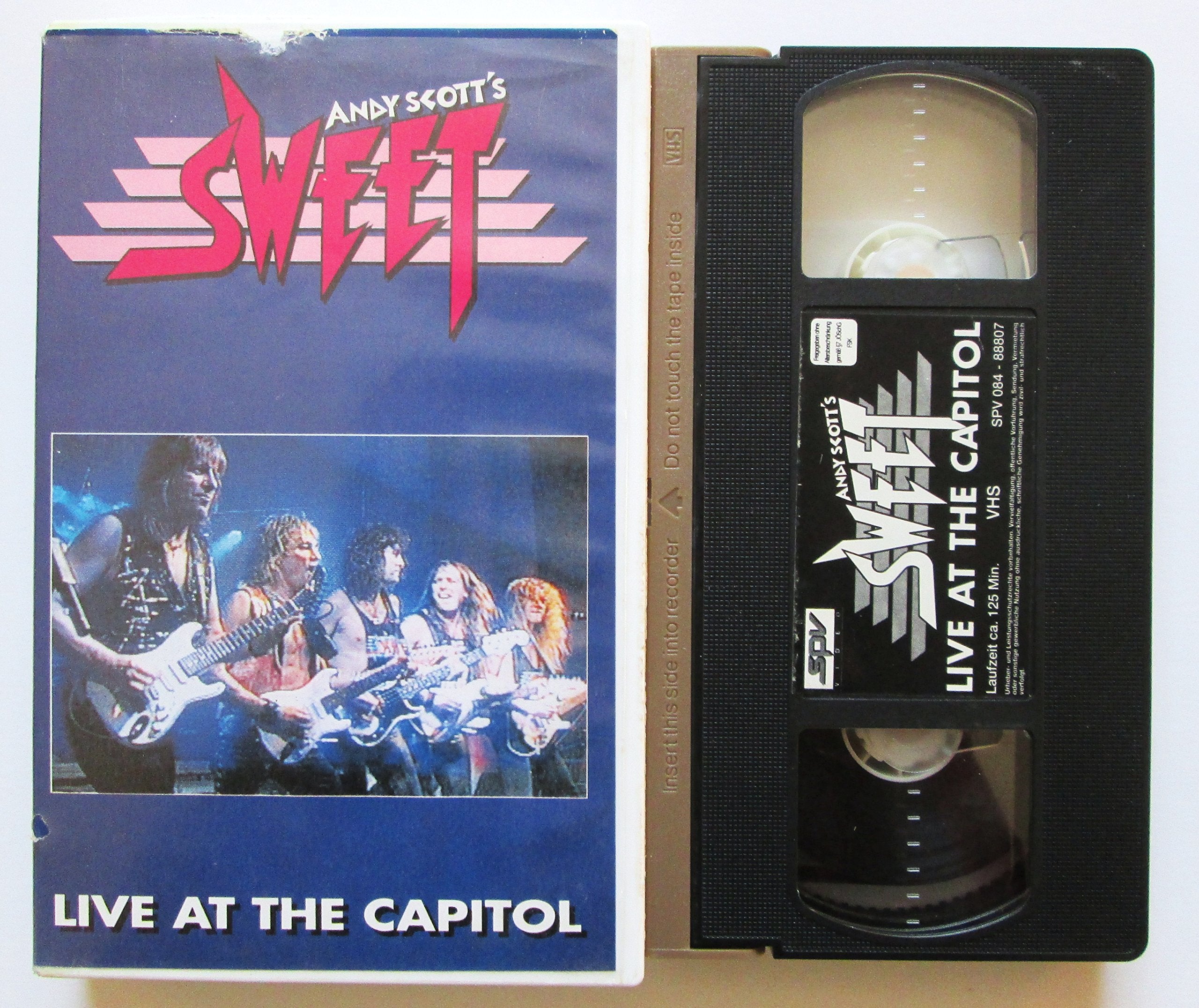 Andy Scott's Sweet - Live at the Capitol dvd