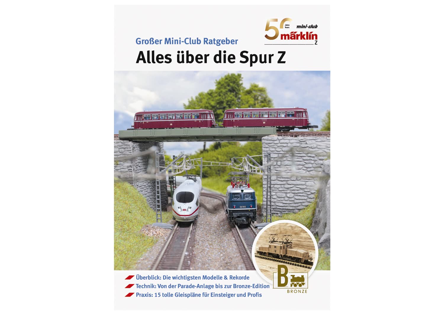 Märklin 07771 - Jubiläumsbuch 50 Jahre Mini-Club - Alles über die Spur Z Books