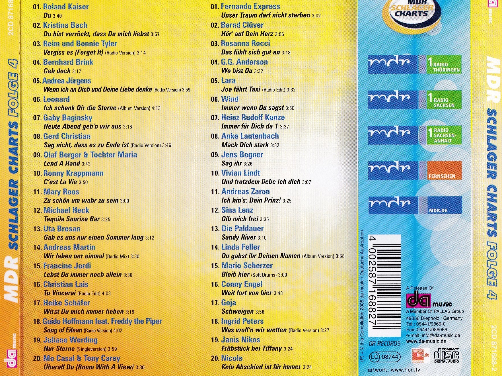 Mdr Schlager Charts Folge 4 Pop