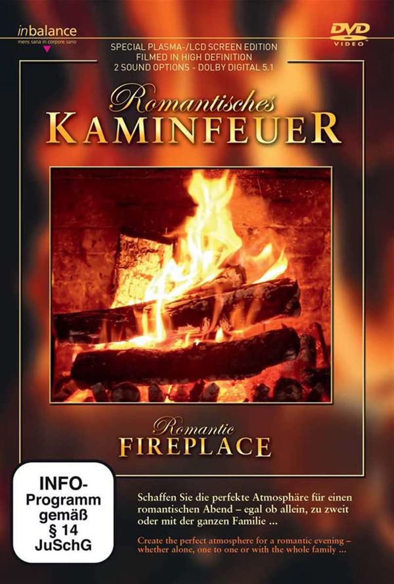 Romantisches Kaminfeuer-Filmed In HD Films