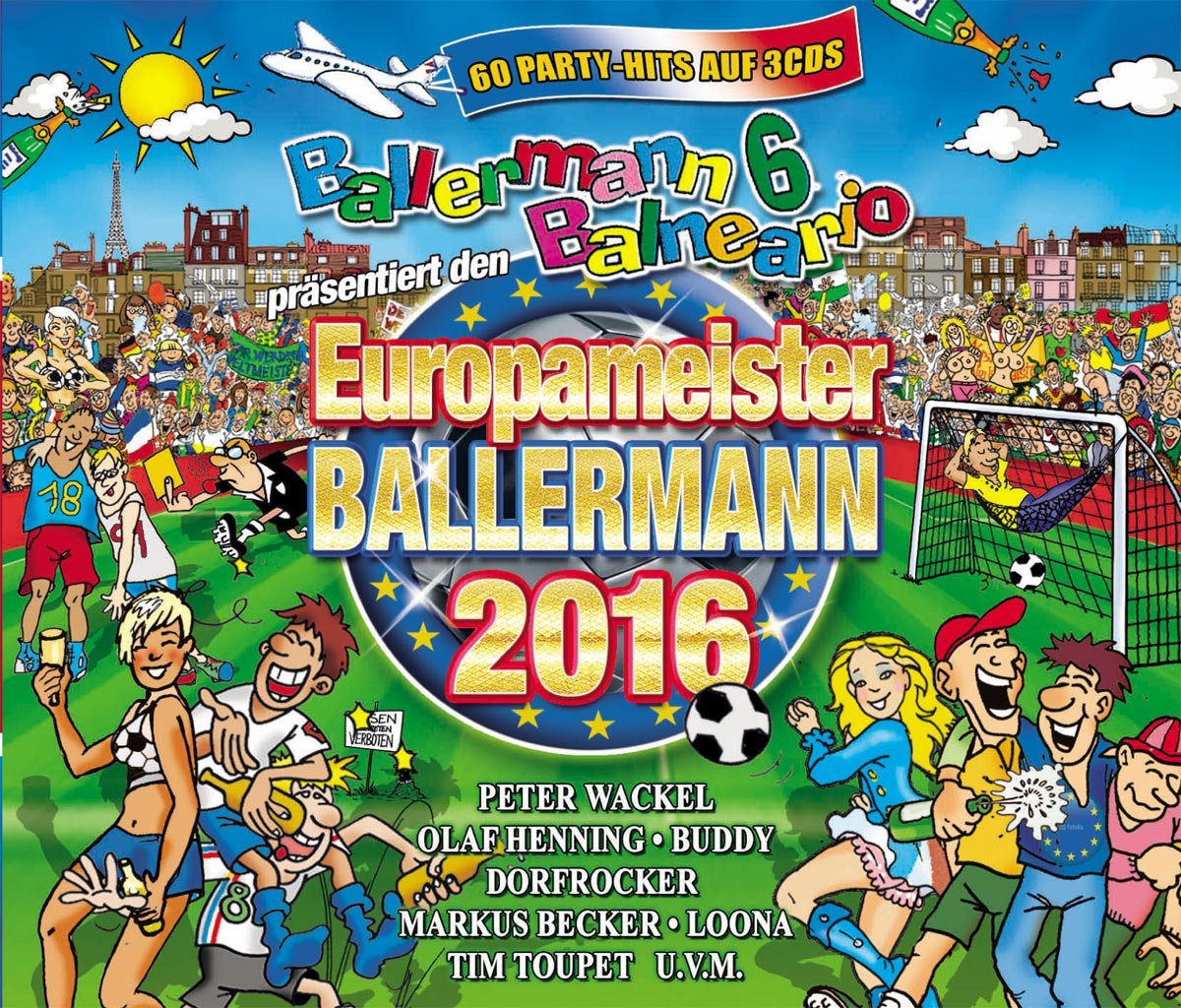 Ballermann 6 Balneario Europameister 2016 German Schlager & Volksmusik