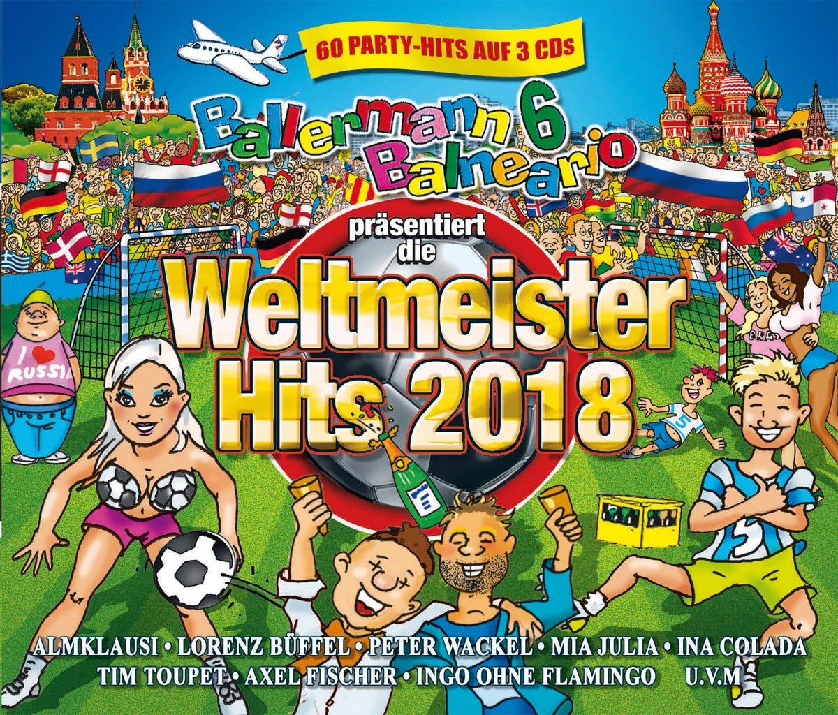 Ballermann 6 Balneario Präs.die Weltmeister Hits German Schlager & Volksmusik