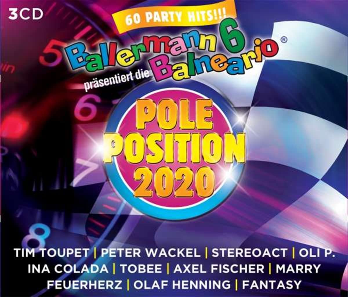 Ballermann 6 Balneario Präs.die Pole Position 2020 German Schlager & Volksmusik