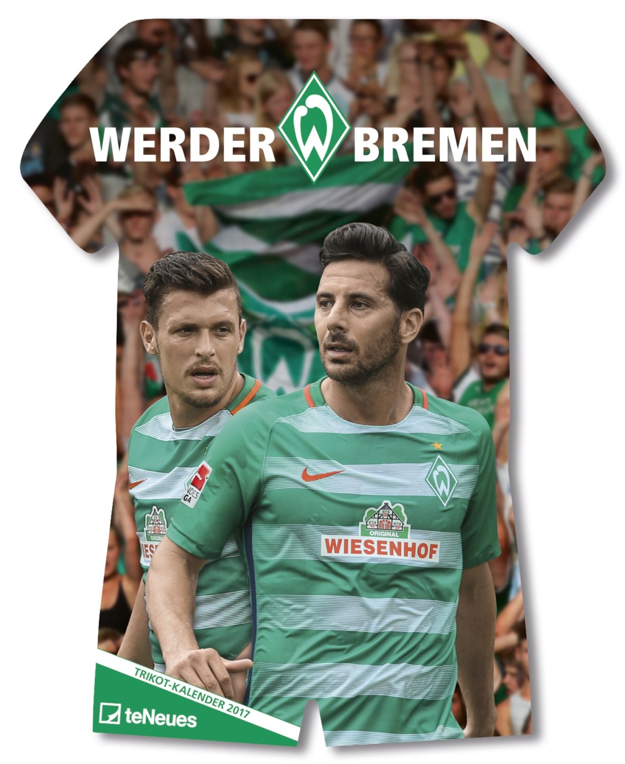 Werder Bremen 2017: Trikotkalender Leisure & Fun
