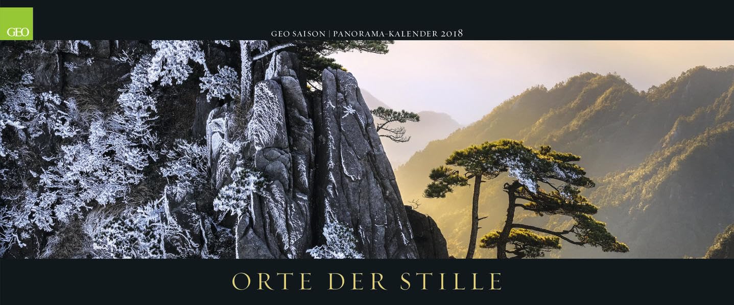 Orte der Stille 2018: Geo-Panorama Naturkalender Leisure, Home & Garden