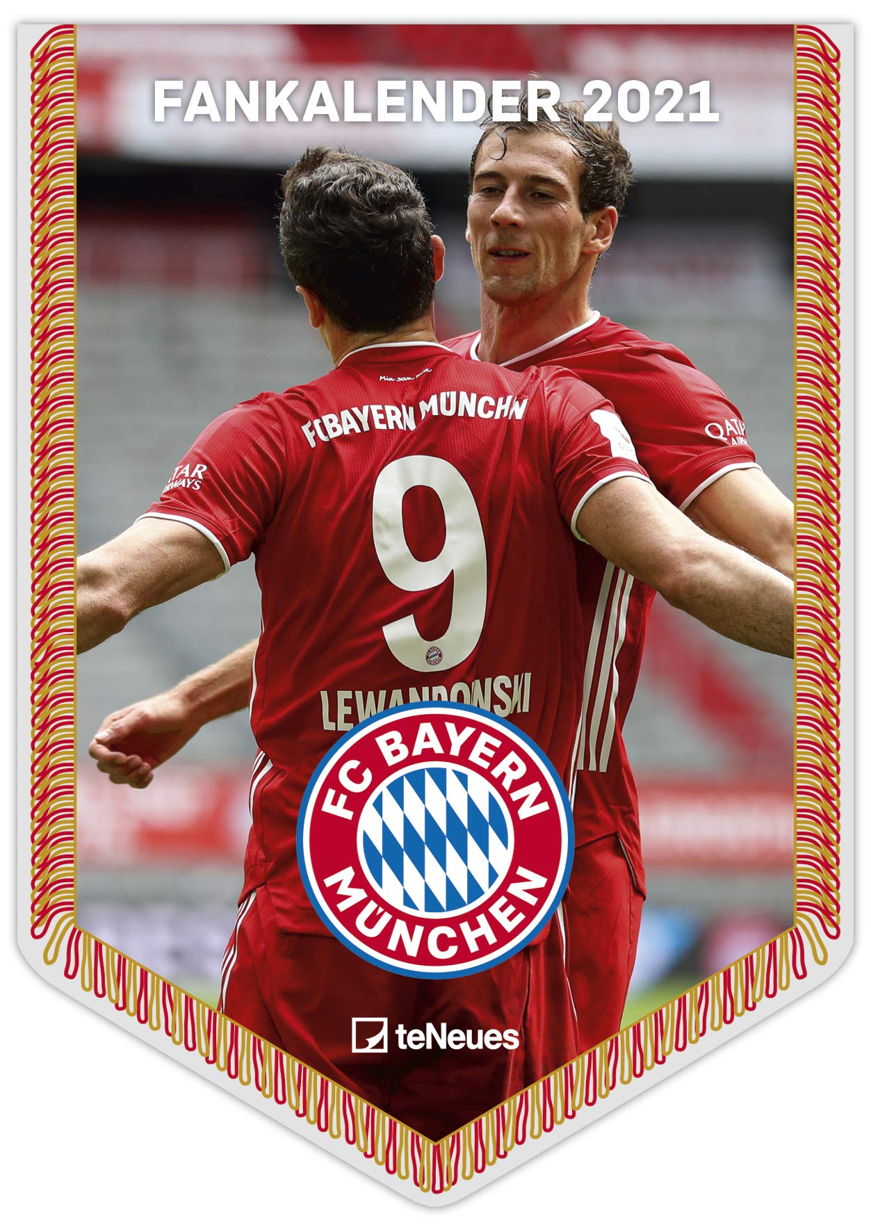 Football Calendar - Bayern Munich Shield Wall Calendar 2021 book