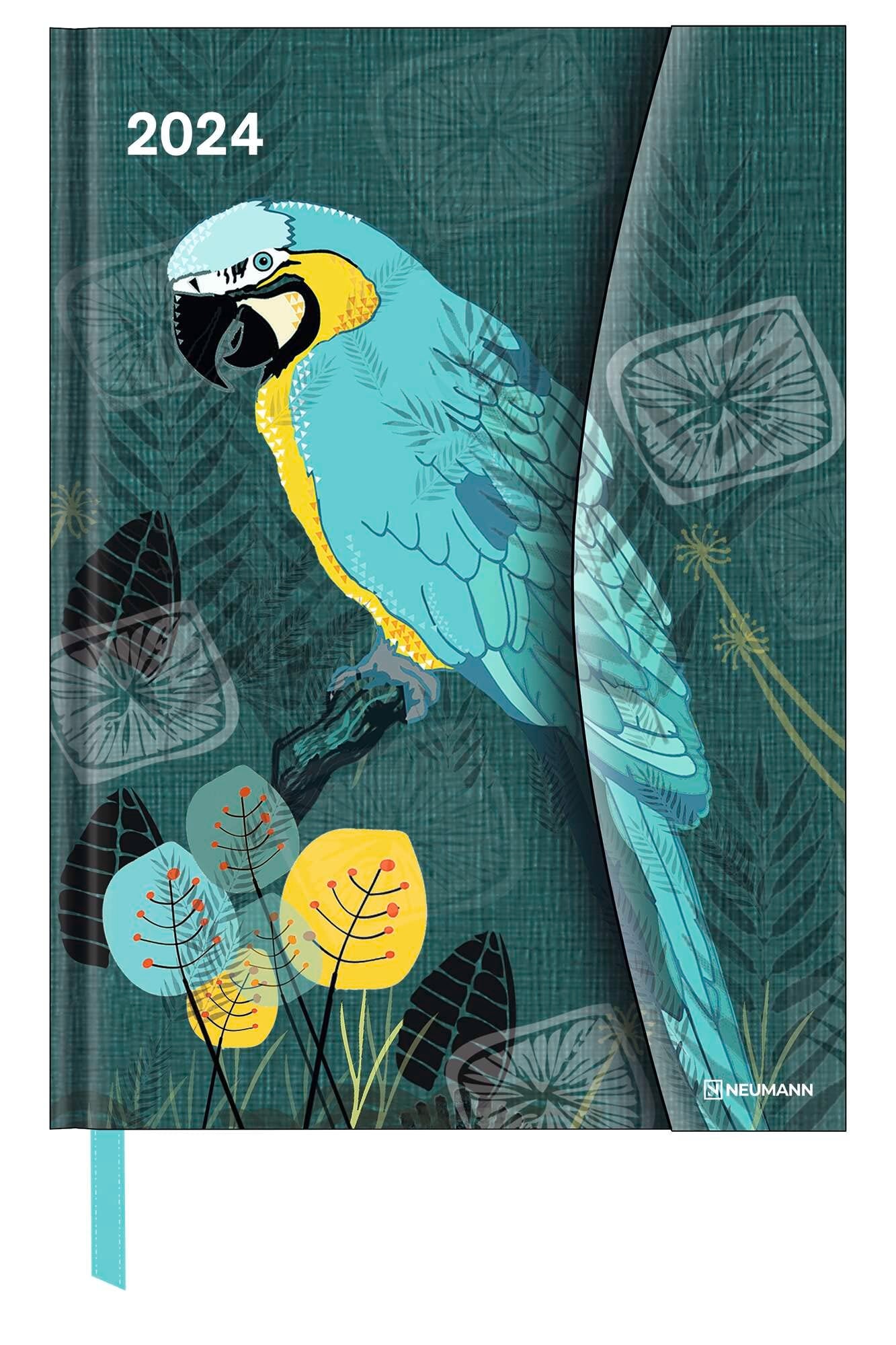 Birds 2024 - Diary - Buchkalender - Taschenkalender - 16x22: Magneto Diary Leisure, Home & Garden