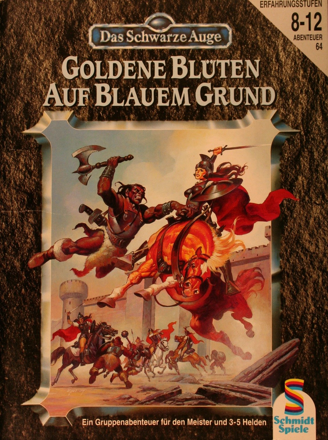 Das schwarze Auge, Abenteuer 64: Goldene Blüten auf blauem Grund Books