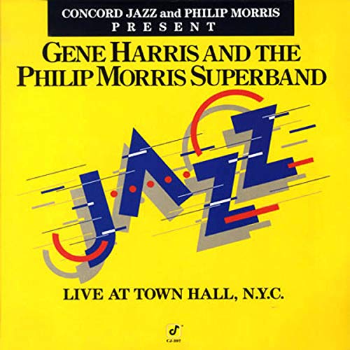 Gene Harris & the Philip Morris Superband Live a Town Hall, N.Y.C. Jazz