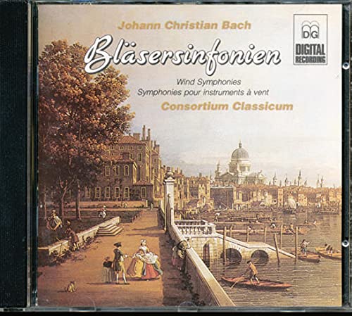 Product Image: Bach: Bläsersinfonien 1-6 Concortium