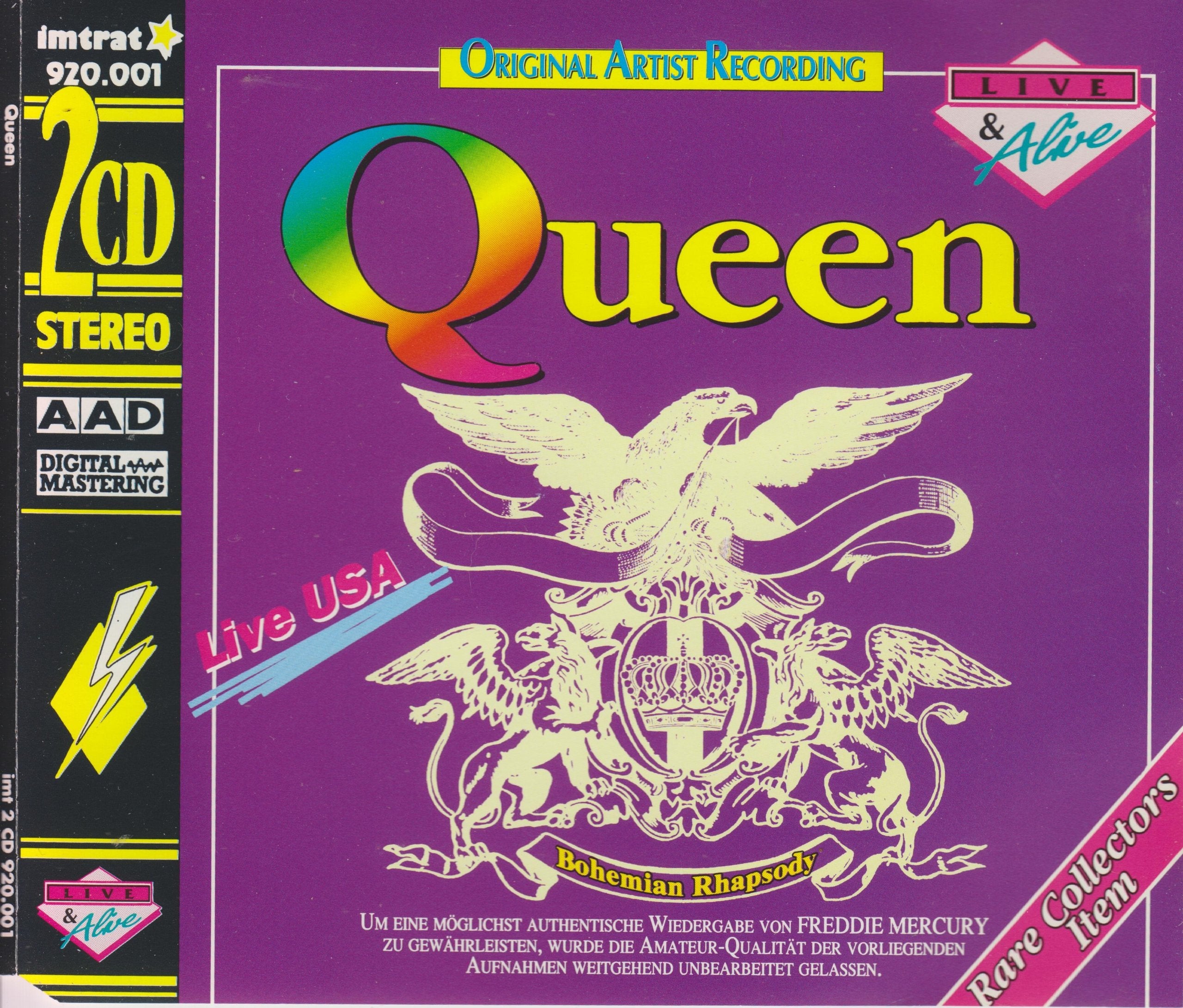 Live USA (1982) Rock