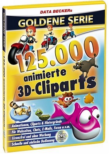 Product Image: 125.000 Animierte 3D-Cliparts (DVD-ROM)