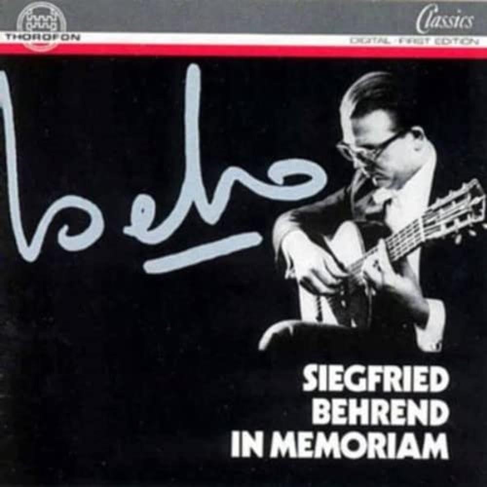 Siegfried Behrend In Memoriam Classical