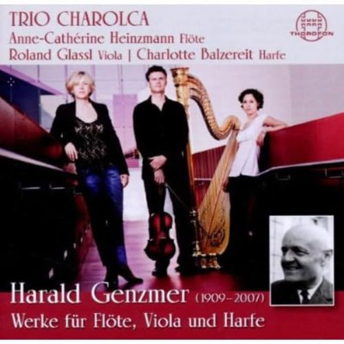 Harald Genzmer: Werke Für Flöte,Viola Und Harfe cd