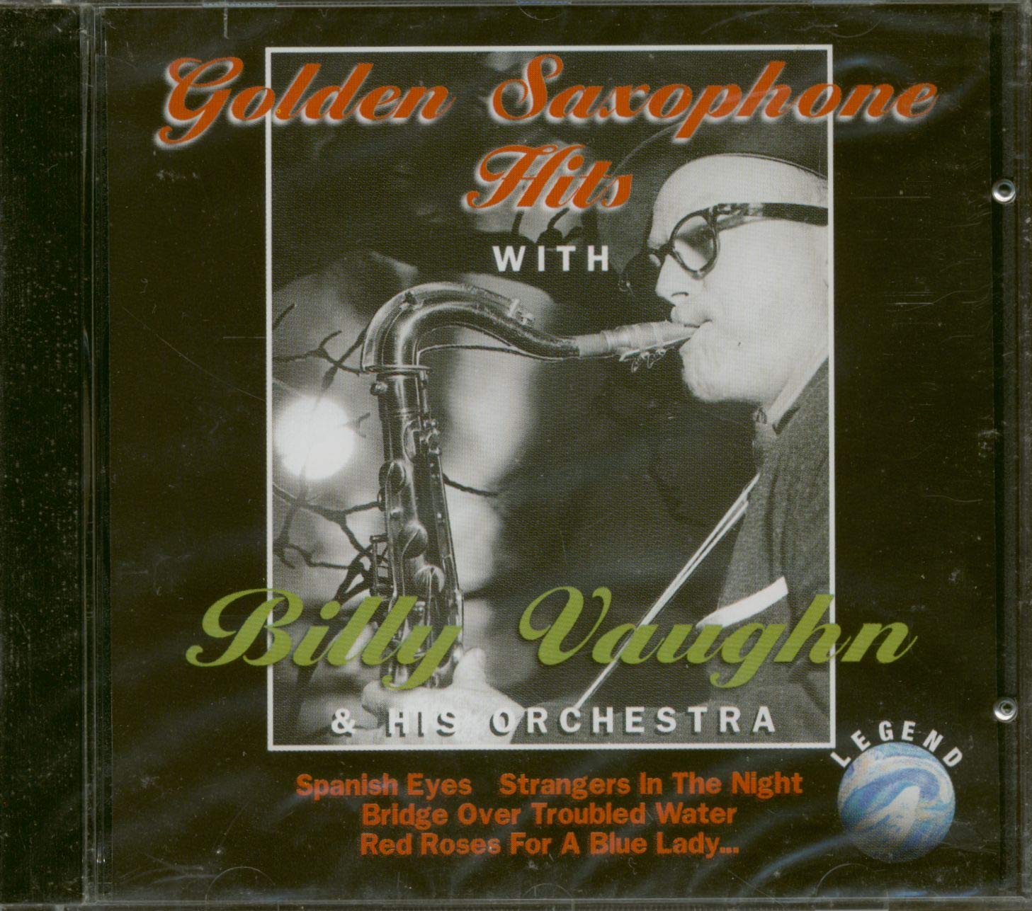 Golden saxophons hits with Music