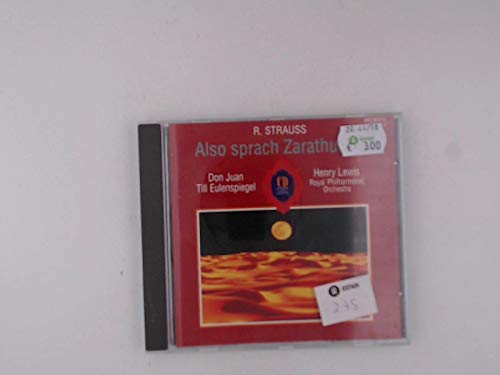 Also sprach Zarathustra, Till Eulenspiegel, Don Juan Music