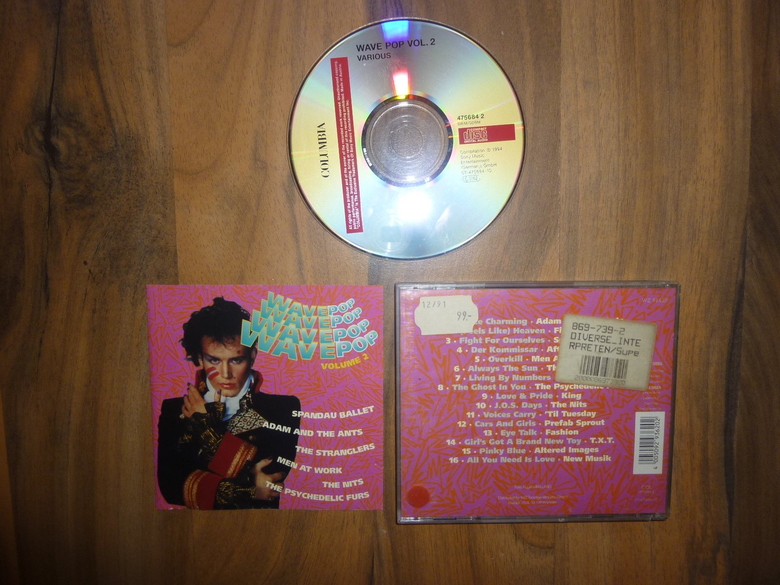 Adam and the Ants, Fiction Factory, After the Fire, King, T.X.T., Altered Images.. Music