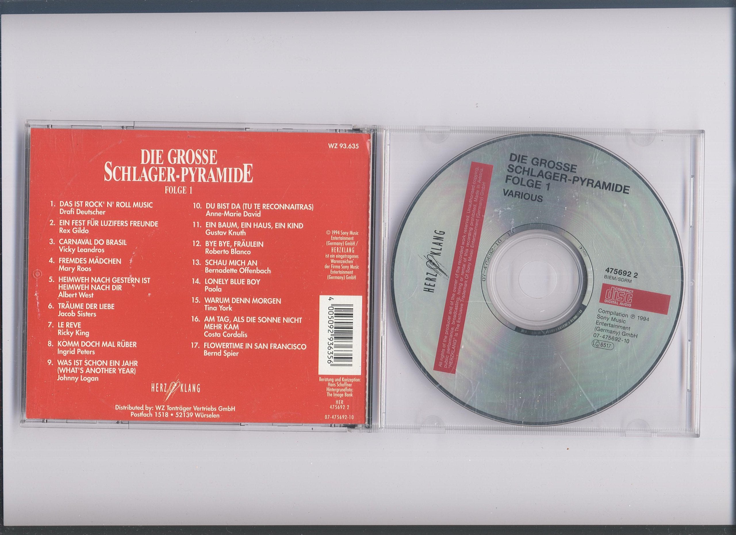 Drafi Deutscher, Rex Gildo, Vicky Leandros, Mary Roos, Paola.. German Schlager & Volksmusik