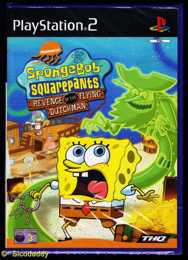 Spongebob Squarepants Revenge of the Flying Dutchman UK IMPORT PlayStation 2