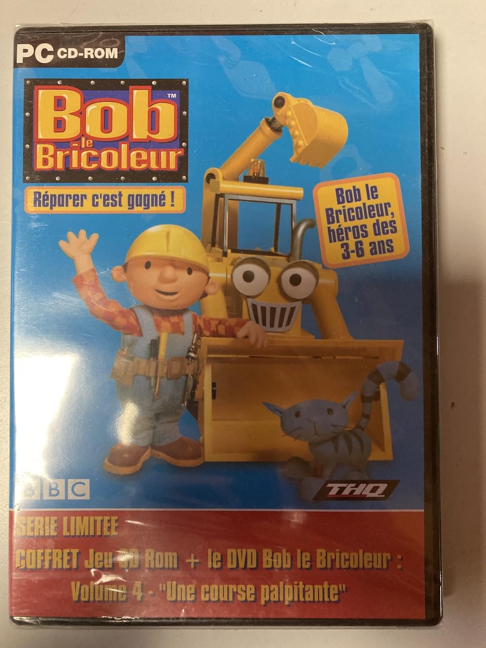 Bob le bricoleur DVD bob le bricoleur Volume 4 : Une course palpitante + jeu CDROM : Réparer c est Gagné Jeu CDROM Films