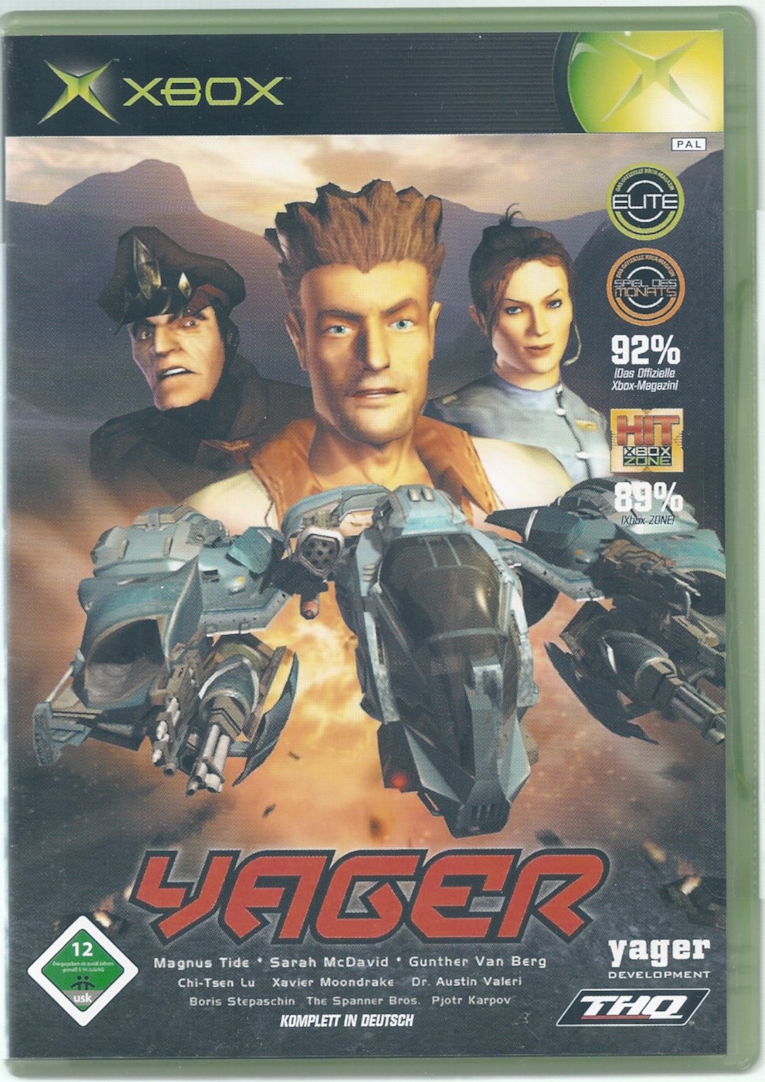 Yager - Limited Special Edition incl. Roman + Soundtrack PC