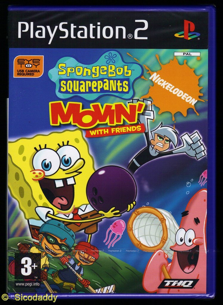 Spongebob Squarepants Movin With Friends(Eye Toy) game