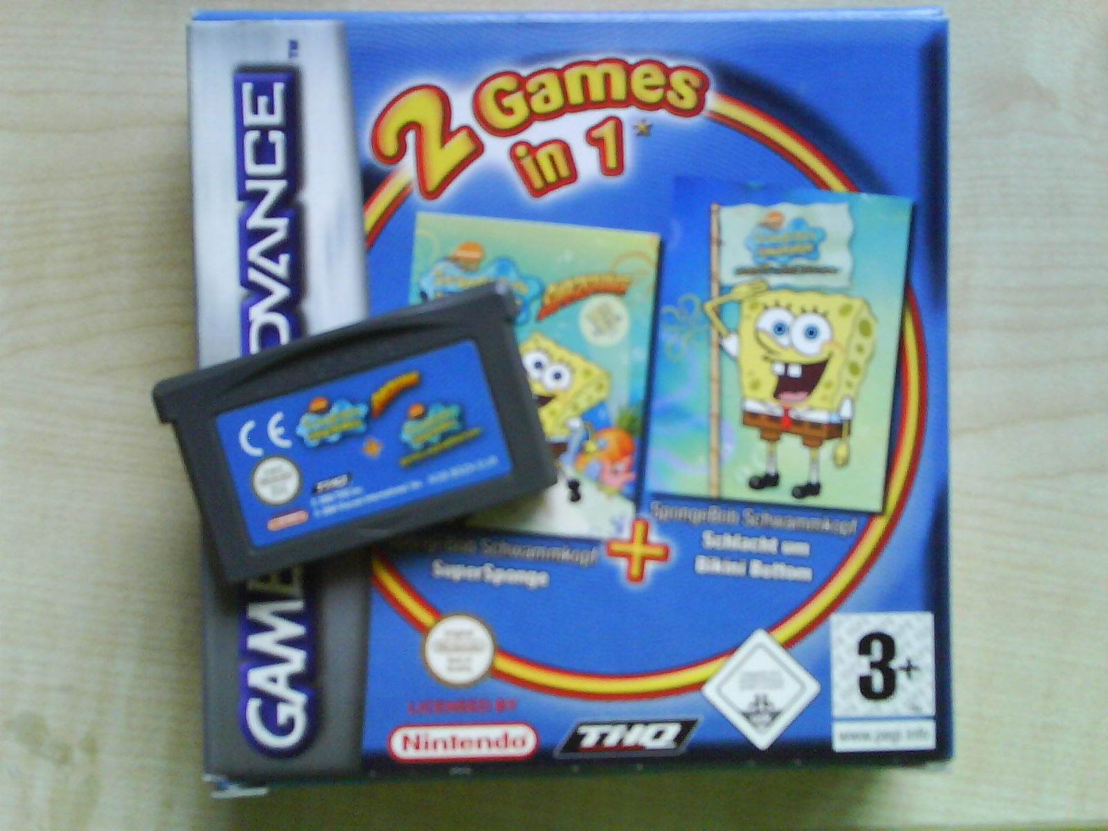 2 Games in 1 (SpongeBob Schwammkopf: SuperSponge / SpongeBob Schwammkopf: Schlacht um Bikini Bottom) Older Consoles
