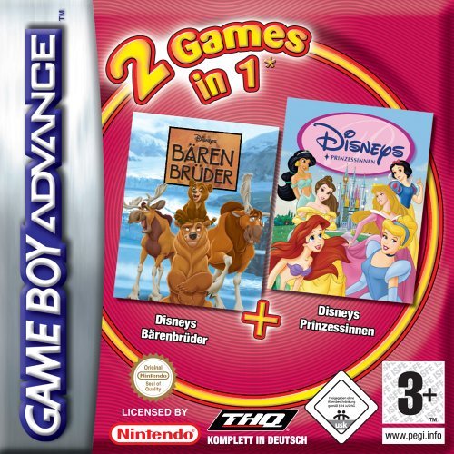 2 Games in 1 - Bärenbrüder & Disneys Prinzessinnen Older Consoles
