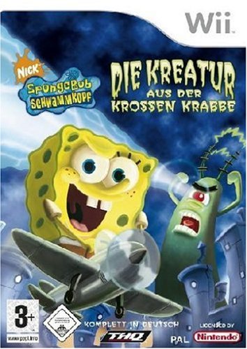 SpongeBob Schwammkopf - Kreatur aus der krossen Krabbe Wii