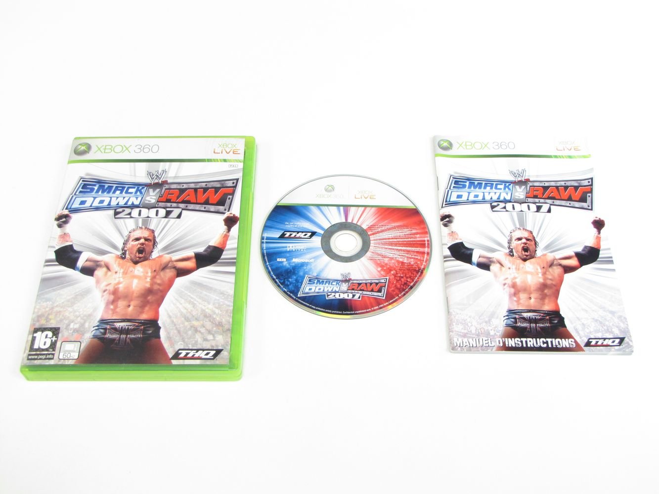 WWE Smack Down VS Raw 2007 (Import France) Xbox 360