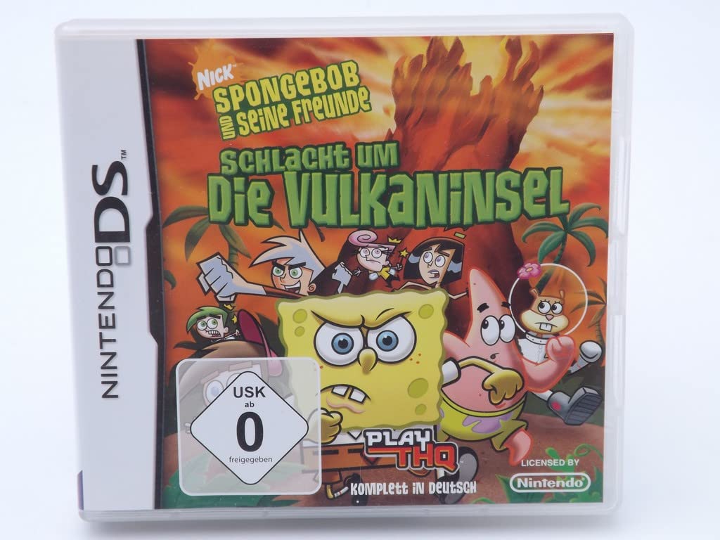 SpongeBob & Freunde - Schlacht um die Vulkaninsel Nintendo DS