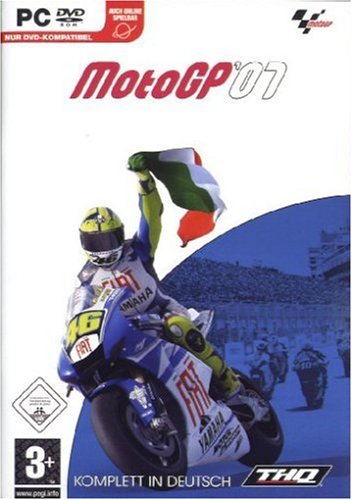 MotoGP 07, DVD-ROM: Auch online spielbar. Für Windows XP/Vista PC