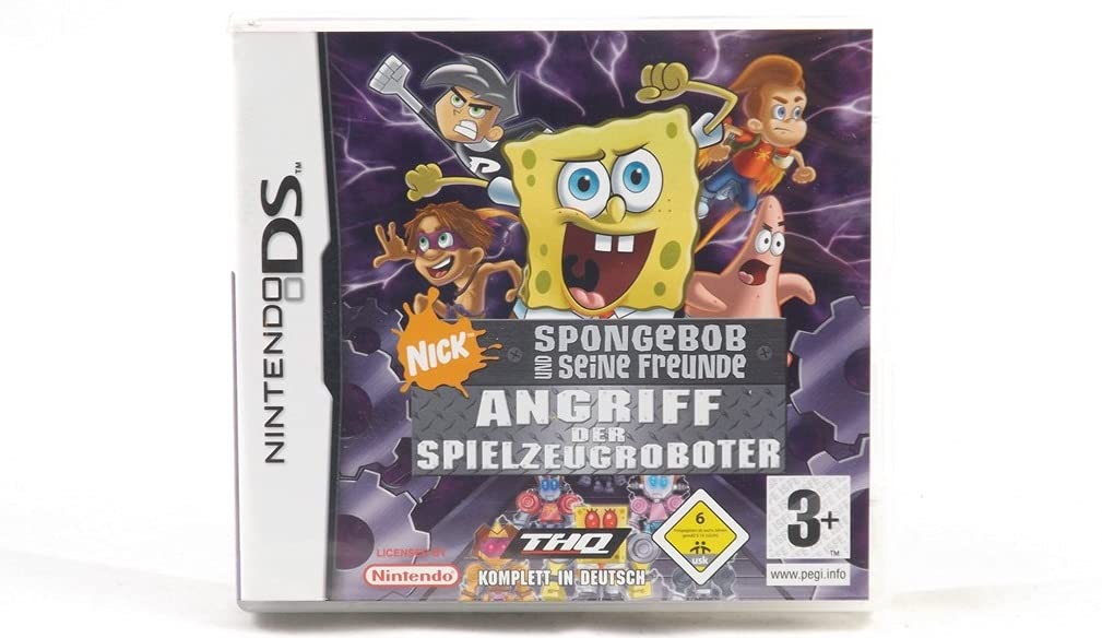 SpongeBob & seine Freunde - Angriff der Spielzeugroboter Nintendo DS